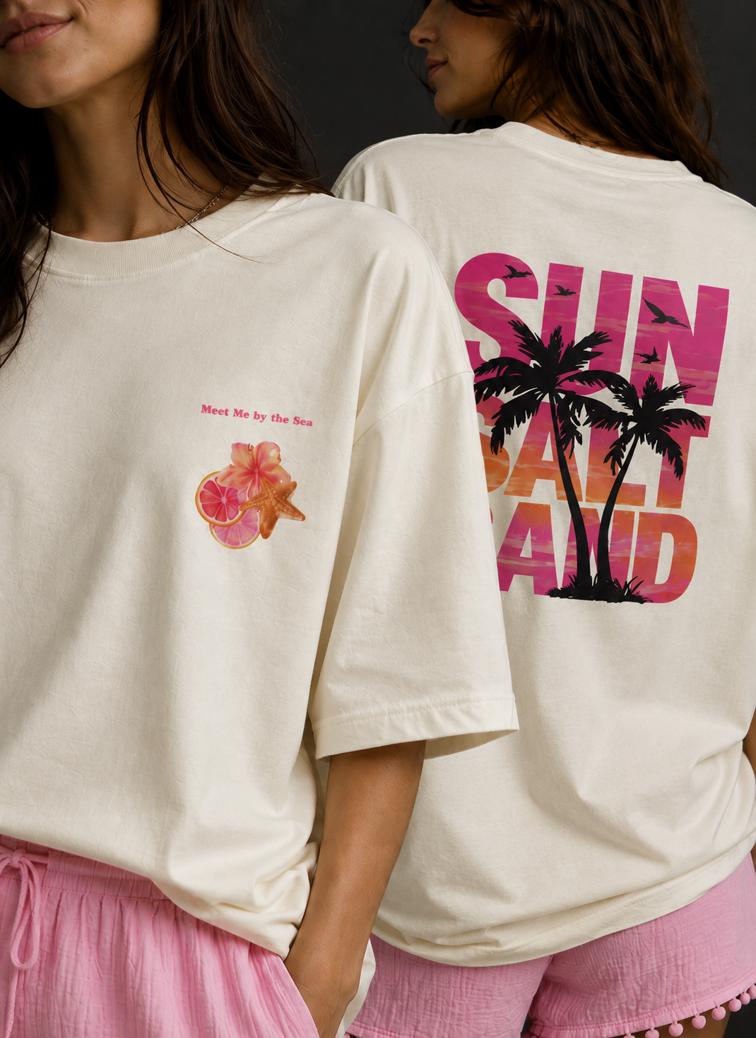 Postcards From Summer Oversized T-Shirt