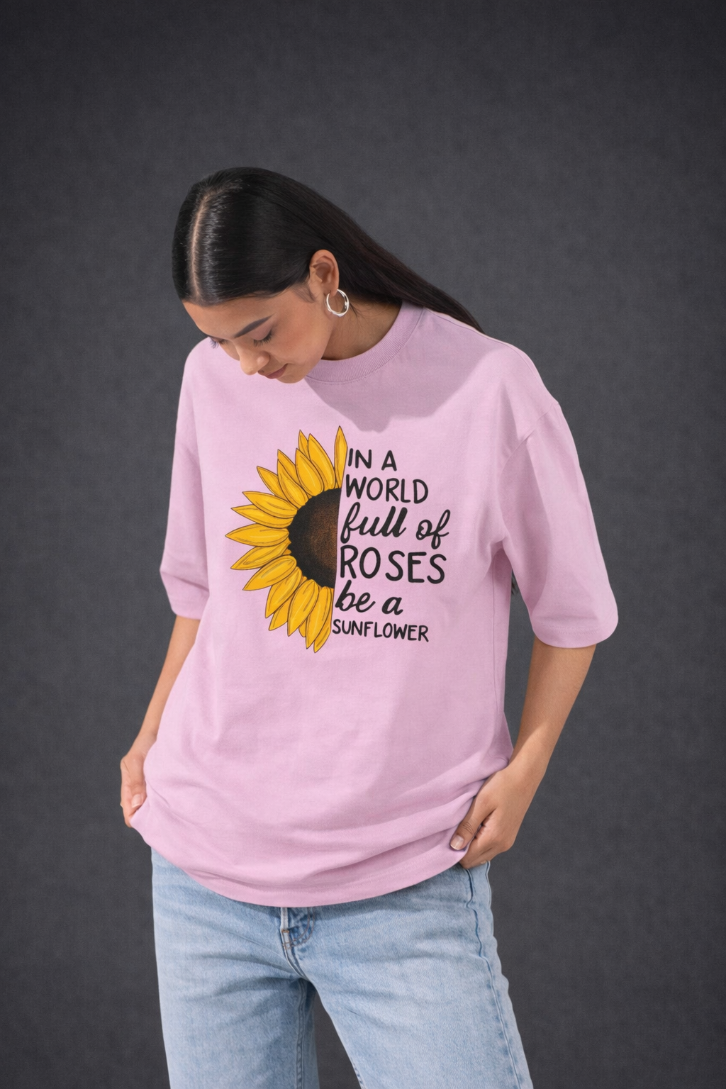 Sunflower Oversized T-Shirt