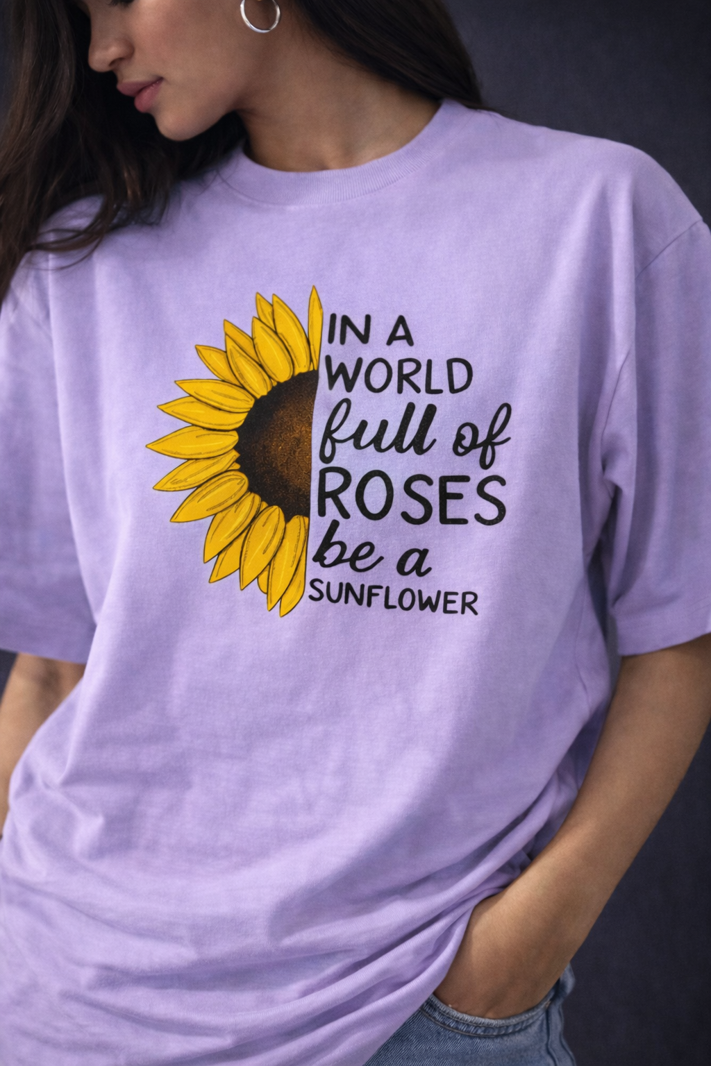 Sunflower Oversized T-Shirt
