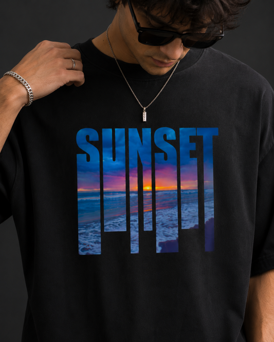 Sunset Oversized T-Shirt